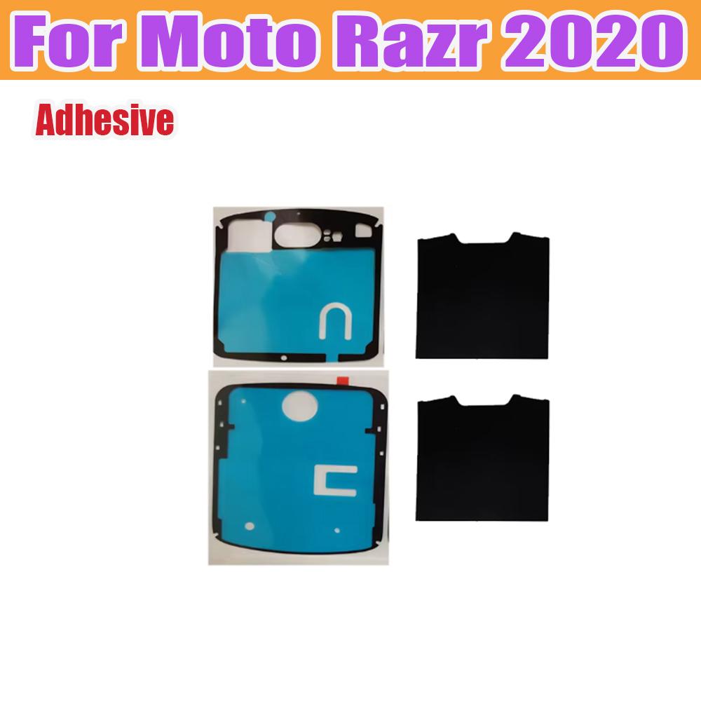 Rear LCD Screen Adhesive Sticker For Motorola MOTO RAZR 5G 2020 Back Battery Housing Cover Front LCD Display Sticker Glue