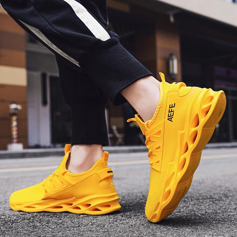 40-47 уличная мужская обувь, спортивная обувь с сеткой, мужские легкие дышащие летные кроссовки