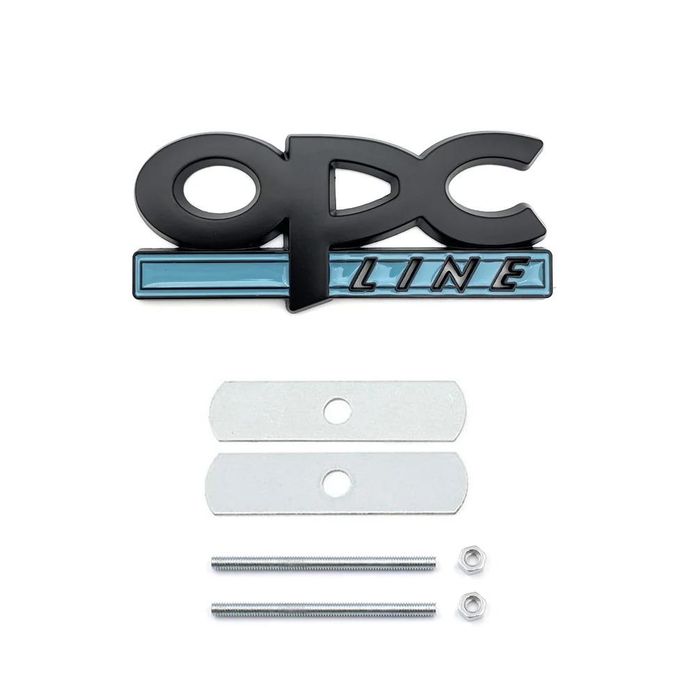 1 шт. Эмблема OPC Line Значок на переднюю решетку Задние наклейки Логотип для Opel Astra j g Insignia Corsa d Vectra c Zafira a Авто Гаджеты