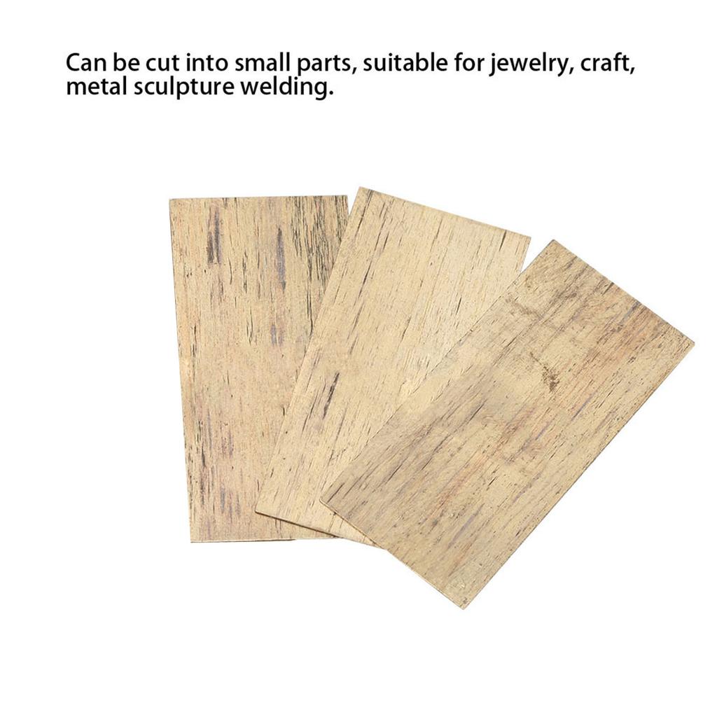 3 шт. Пластина серебряного припоя Обработка ювелирных изделий Сварка Пайка Деталь Низкая Средняя Высокая температура