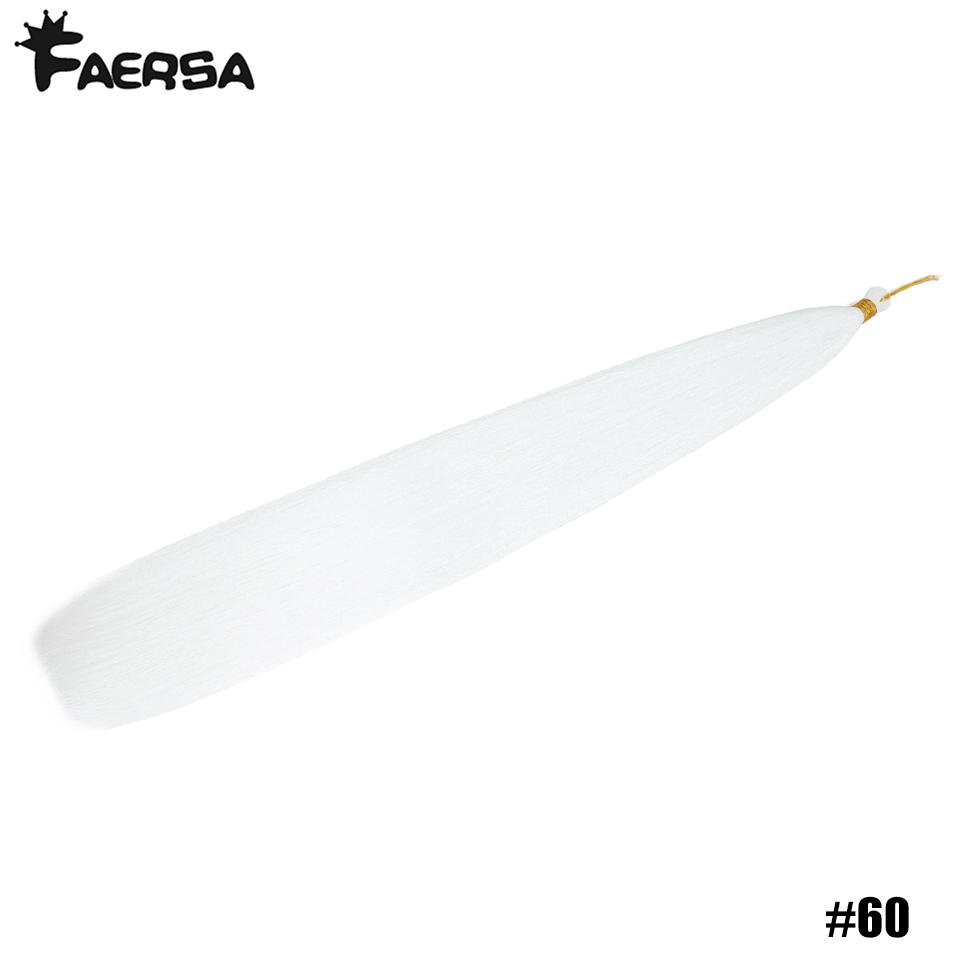 Ariel Straight PonyTail Synthetic Hair 30 Inch Bundles Crochet Braids Ombre Brown Crochet Brading Hair Extensions for Women