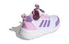 adidas Дышащие низкие детские беговые кроссовки ActiveFlex BOA 3.0 Бело-фиолетовые Детские IG0582