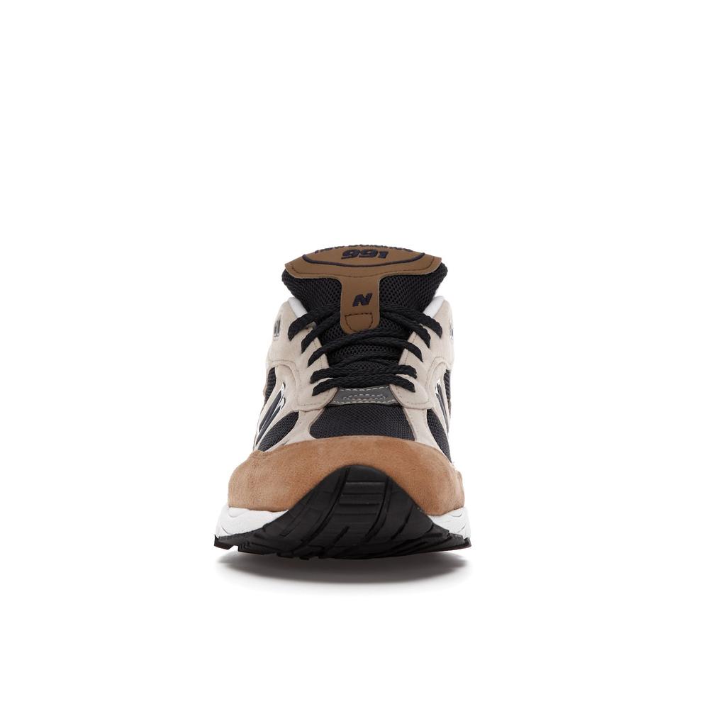 New Balance 991 Сделано в Англии Капучино Мужские кроссовки Коричневые Темно-коричневые Тан M991SBN