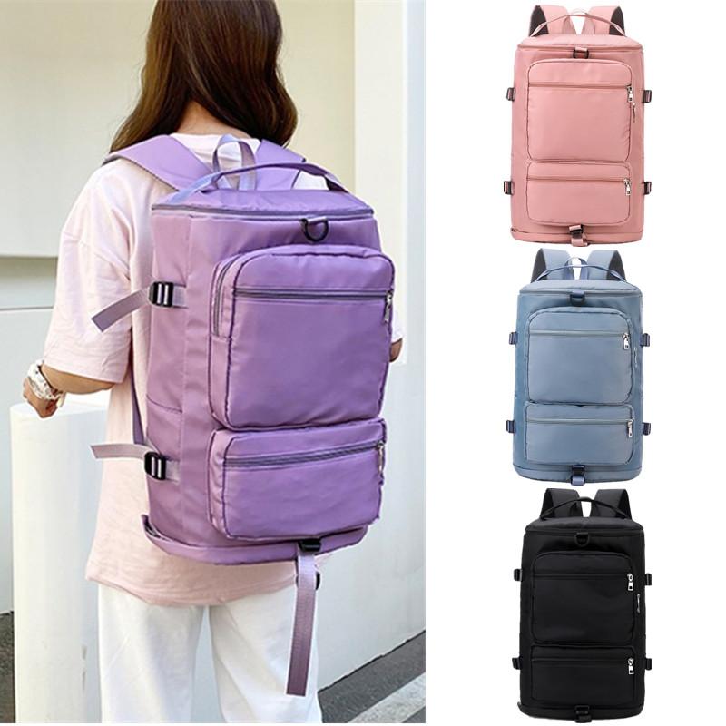 Большая вместимость спортивных сумок, женская дорожная сумка, разделение сухого и влажного воздуха, спортивный багаж для йоги, сумка через плечо, повседневный рюкзак для путешествий на выходные