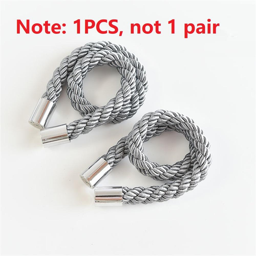 1pcs Curtain Magnet Buckle Curtain Buckle Binding Rope Punch-free Installation Decor Hanging Pendant Curtain Tie Buckle