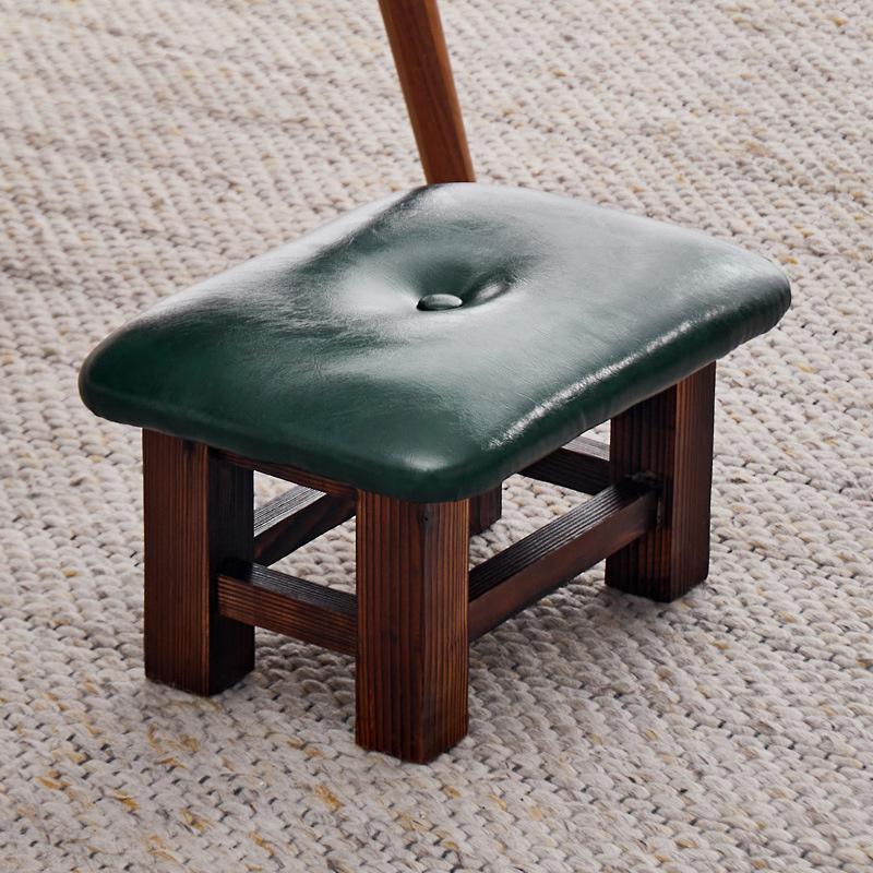 1 шт. мягкая деревянная кожаная скамейка для дома гостиная стул для смены обуви
