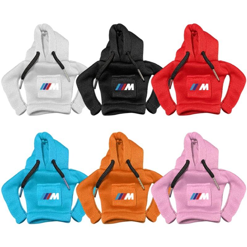 1pc Hoodie Handle Creative Car gear lever hoodie Shift Lever Cover Funny For BMW M E70 F32 X6 Auto Interior Accessories Styling