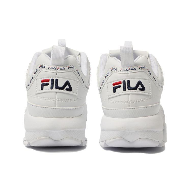 Fila Disruptor 2 Ткань Синтетическая кожа Удобные Модные Низкие Папины кроссовки Унисекс кроссовки Белый 1FM00865_100