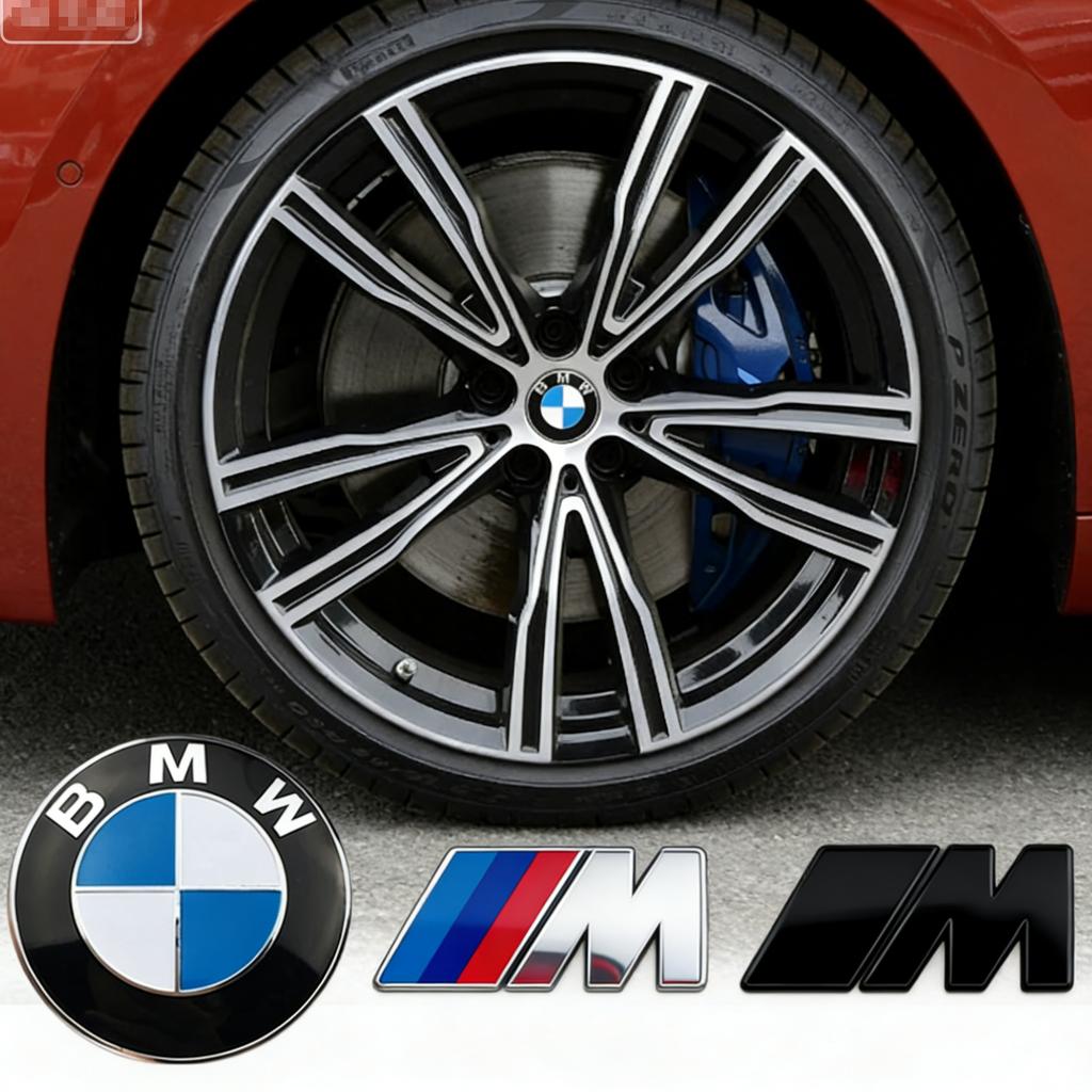 ABS 4Pcs 68mm 56mm For Bmw Performance E36 F20 E46 E39 E38 E90 E87 M pendant Accessories Car Wheel Center Hub Caps Cover O111