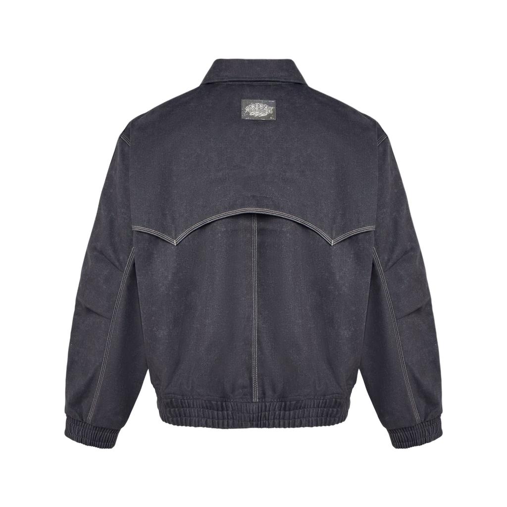 Adidas Originals FW25 Плетеная куртка Три полоски Свободный крой Молния Воротник Длинный рукав Куртка Мужская Куртка KR5051