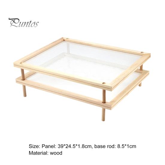 Простая сборка сушилки для пищевых продуктов Быстросохнущая древесина Легко наносится Однослойная сушилка для овощей Хозяйственные товары