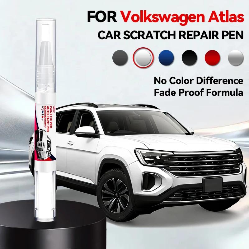 Car Dedicated For Volkswagen Atlas 2016-2025 PQ8 Paint Repair Brush Touch Up Scratch Remover DIY Auto Accessories Black White Gr