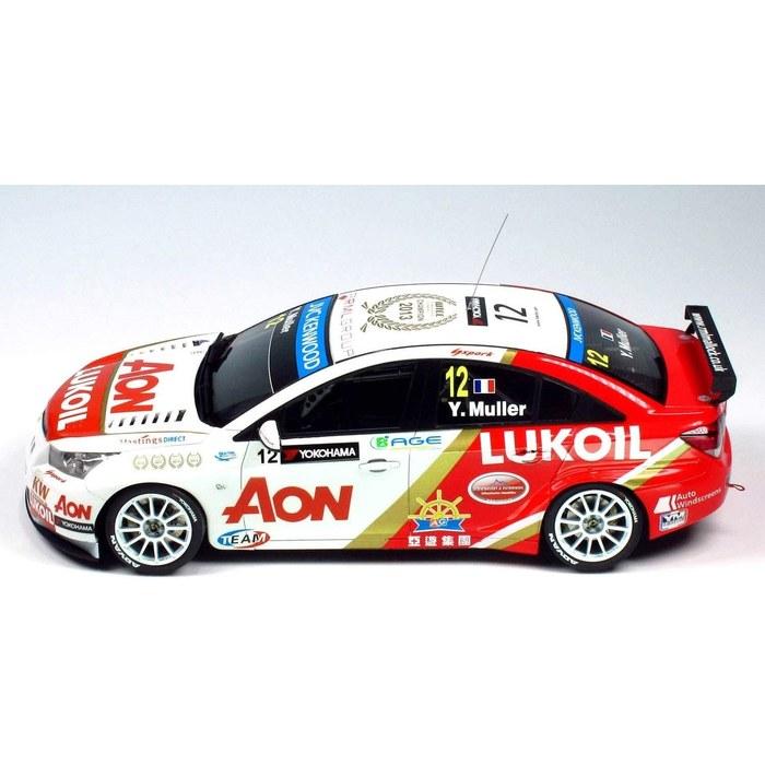 Platz NuNu 1/24 Racing Series Chevrolet Cruze 1.6T 2013 WTCC World Champion Plastic Model PN24022 Molded Color