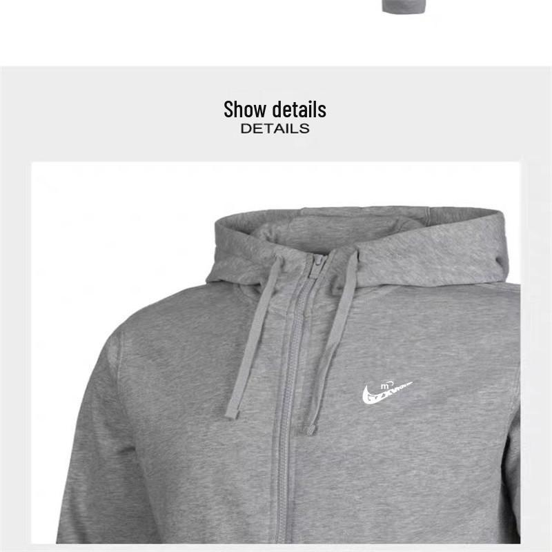 Autumn Unisex Heavyweight Cardigan Hoodie - Trendy Casual Sport Fashion