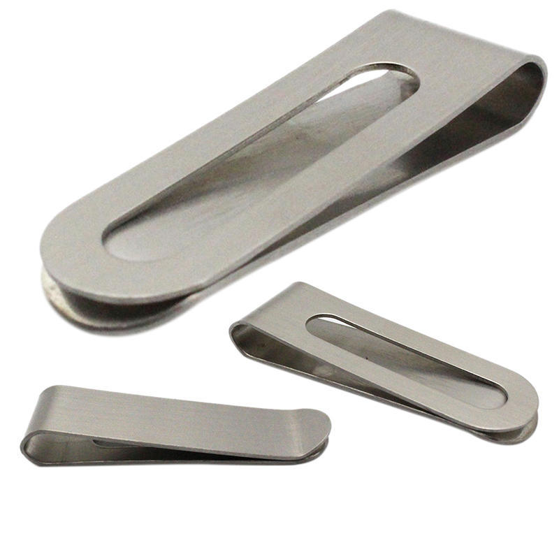 Мини Тонкий Зажим для Денег из Нержавеющей Стали Кошелек для Монет Кредитная Карта ID Держатель для Наличных