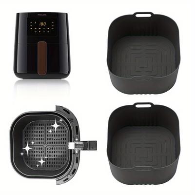 2 шт. Силиконовая форма для выпечки для аэрофритюрницы, модель Philips HD9252 HD9200 HD9255, подарок, аксессуары для дома и кухни, легко чистить