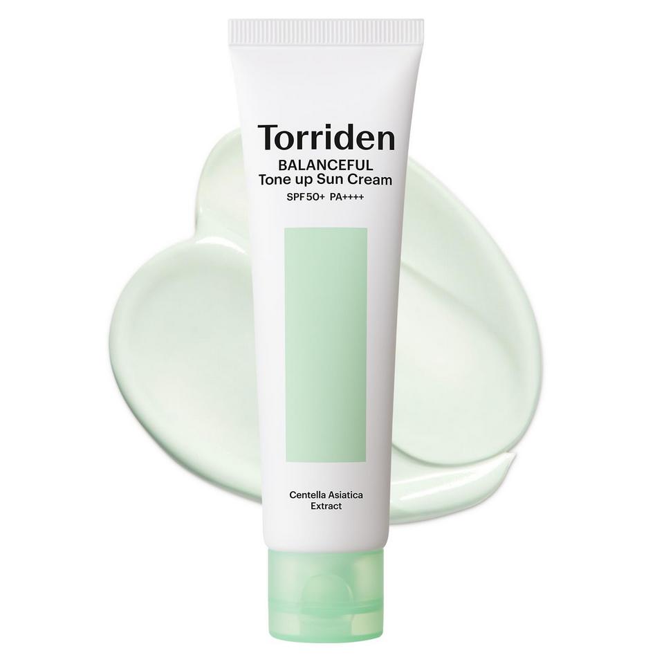 TORRIDEN Balanceful Cica Тональный солнцезащитный крем 60 мл / Успокаивающий, Питательный, Увлажняющий, Корейская косметика, K-beauty