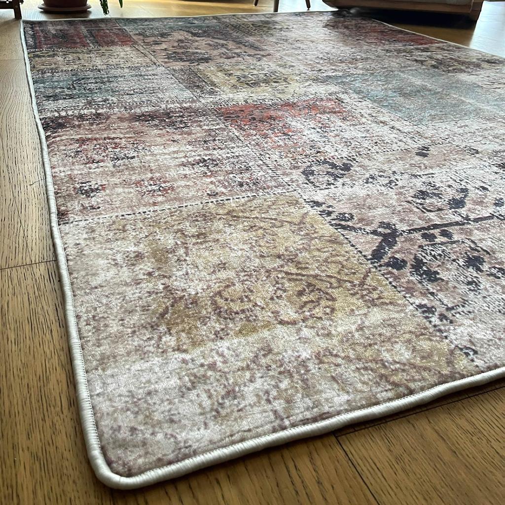 EPeddler Home Современный этнический узор Цифровая печать Моющаяся нескользящая кожаная основа Новое поколение Ковер для гостиной, кухни, спальни