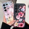 Чехол для телефона Tecno Camon 20 30 40 50 Pro Premier 50 Ultra Нежные кружевные узоры Полная защита Амортизация ударов Мягкий гладкий бампер из жидкого силикона