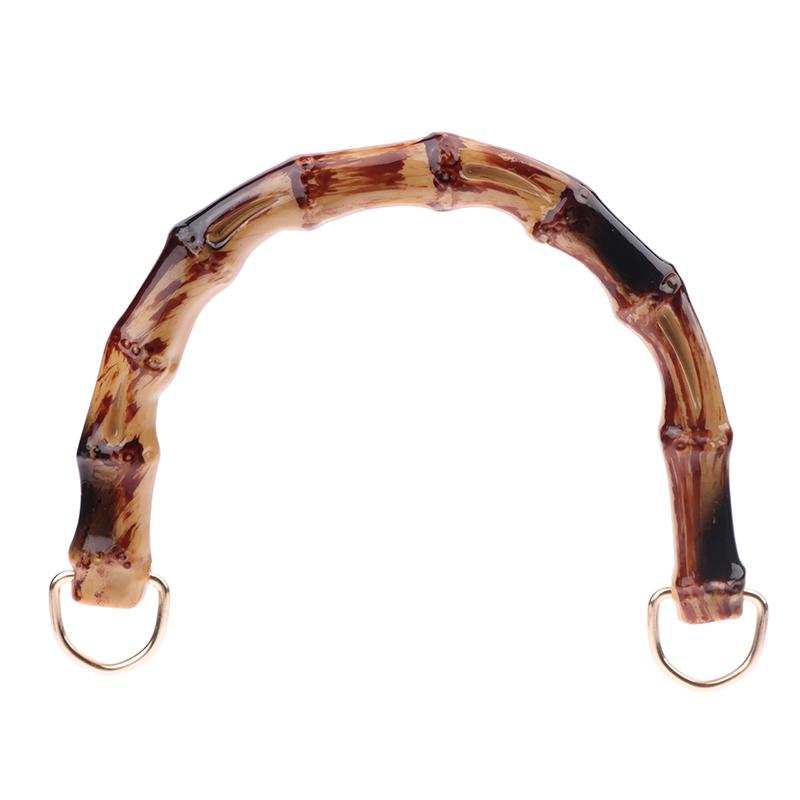 1 шт., подарочная коробка, ручка, бамбуковые ручки для кошелька, ремешок для сумки, ремень для сумки через плечо, сделай сам с пряжкой, аксессуары для сумок