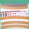 Wooden Card And Deck Holder With Extended Design For Family Game Nights