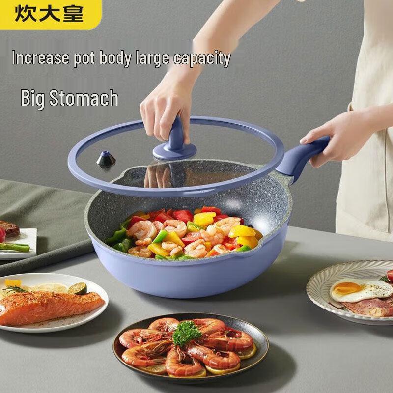 COOKER KING Сковорода с микродавлением из камня майфань