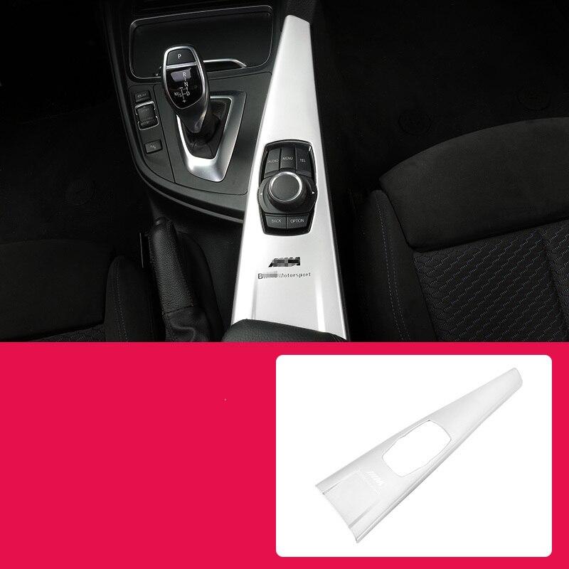 Для 3 4 GT F30 F32 F34 F35 F36 2013-2019 LHD M Performance логотип салон автомобиля ABS мультимедийная центральная консоль крышка панели чехол