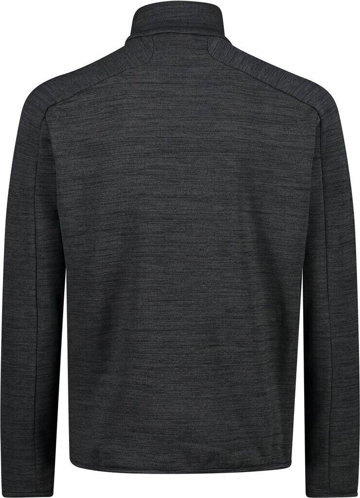 Куртка CMP Мужская куртка из меланжа Stretch Performance Fleece (30E9707) stretch Fleec (30E9707) piombo mel.-zolfo