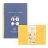 Midori Letter Happiness Bluebird Letter Paper 20465006 Set, Design, + Envelopes, (20466006)