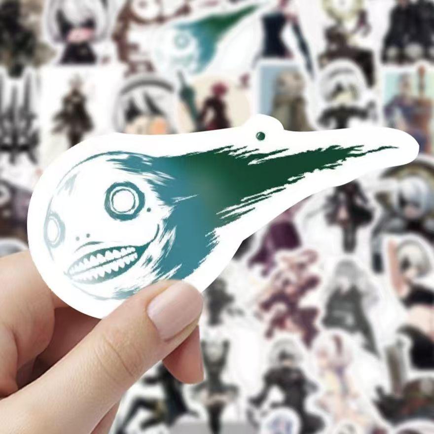 Отрицать:Разноцветные наклейки «Автоматы», 60 шт. (не повторяется), водостойкий и солнцезащитный крем.