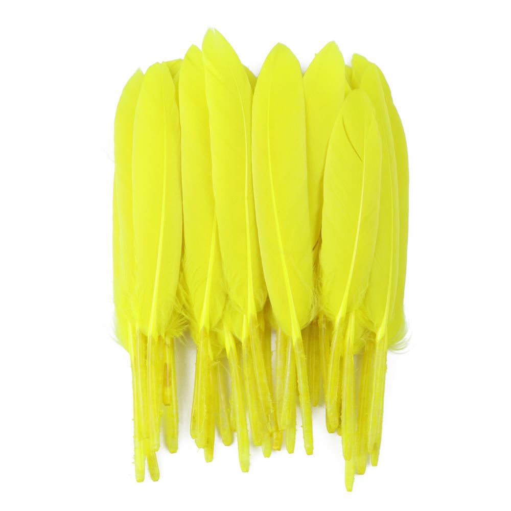 Colored Natural Goose Feather 4-6inch Bulk Feathers for Craft Jewelry Headress Wedding Party Carnival Plume Decoration