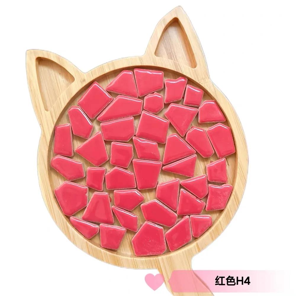 100г Фарфоровая мозаичная плитка Сделай сам Ремесло Керамическая плитка Материалы для изготовления мозаики хобби кусочки оптом