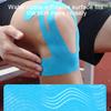5 Pcs Precut Kinesiology Tape for Knees Latex Free Knee Tape for Pain Relief Waterproof Elastic Athletic Tape for Knee Support Stability