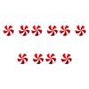 2Pcs Door Knob Covers Acrylic Christmas Knob Covers Creative Cabinet Dresser Pulls Christmas Drawer Knobs Bedroom Living Room
