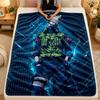 Flannel BlanketKakashi Hatake Warm Soft Throw Blanket for Indoor Sofa Bed Living Room Use