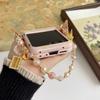 Chinese Style Phone Case For Motorola MotoRazr 50 60 Bracelet PC Hard Shell Protective Hand Strap Shockproof Back Cover