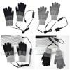 3 Adjustable Temperature Winter Heated Gloves Touch-screen Electric Heated Gloves  for Men Women