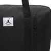 Jordan Logo Patch Large Capacity Zipper Closure Polyester Shoulder Crossbody Tote Travel Bag Unisex Bags Black FV2902010