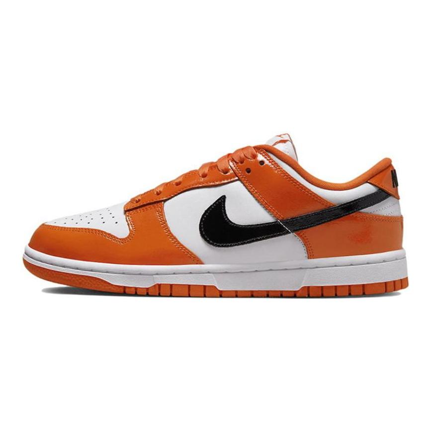 Nike Dunk Low 'Halloween Patent' Женские кеды для скейтбординга DJ9955-800