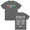 Ed Sheeran Mathematics Tour 2025 Graphic T Shirt Men's Women Harajuku Retro 90s Hip Hop Fashion T Shirt Casual Oversized T-Shirt