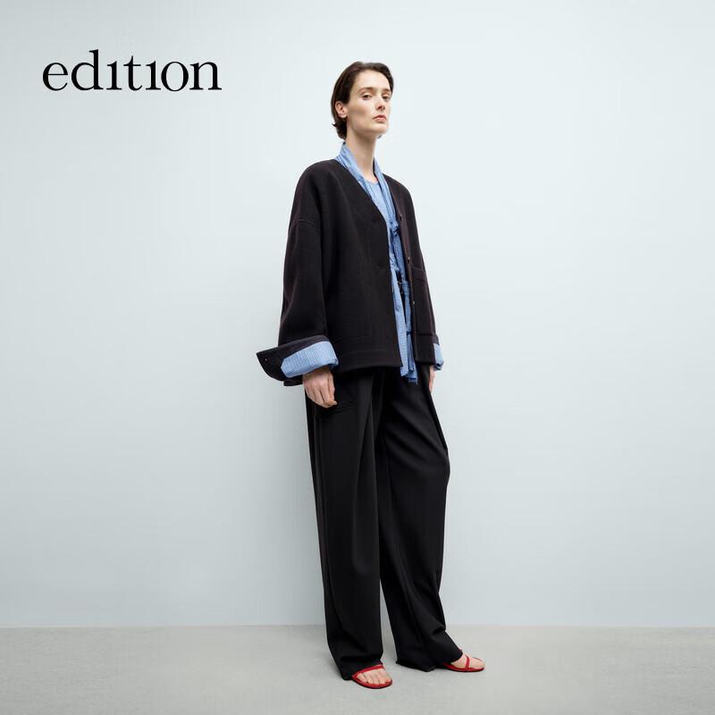 Edition Women's Double-Faced Wool Workwear Jacket EBE1COT026