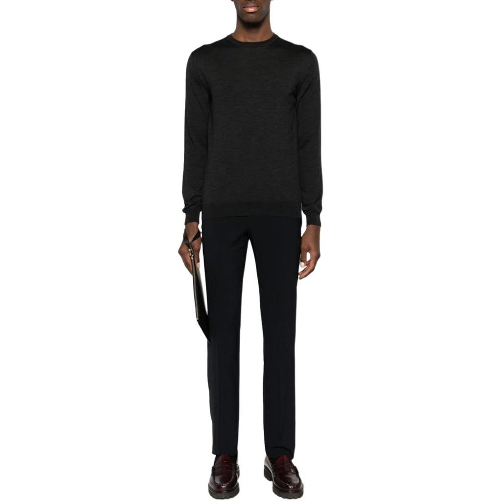 EMPORIO ARMANI SS24 Suit Pants Men's Black H41P68-01506-999