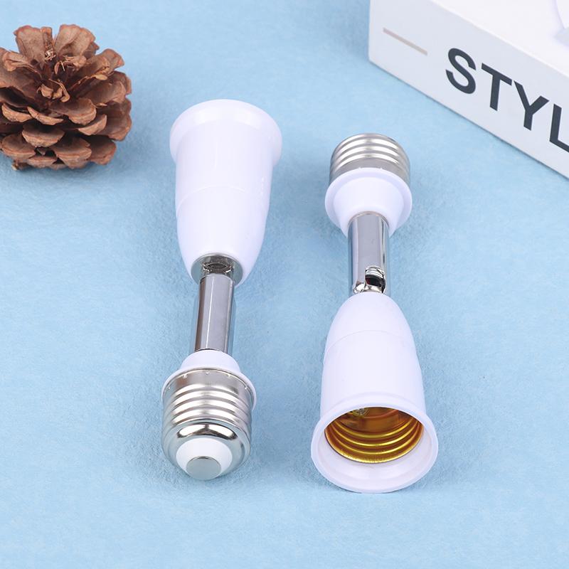 1 шт. Универсальный удлинитель держателя E27 - E27 для гнезда E27, регулируемый переходник с E27 на E27 для удлинителя винтовой лампы