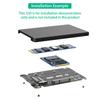 Внешний корпус для SSD M.2 NGFF B-key и MSATA на SATA 3.0, 6 Гбит/с, конвертер SSD NGFF, корпус для SSD, поддержка SSD 2230 2242 2260 2280