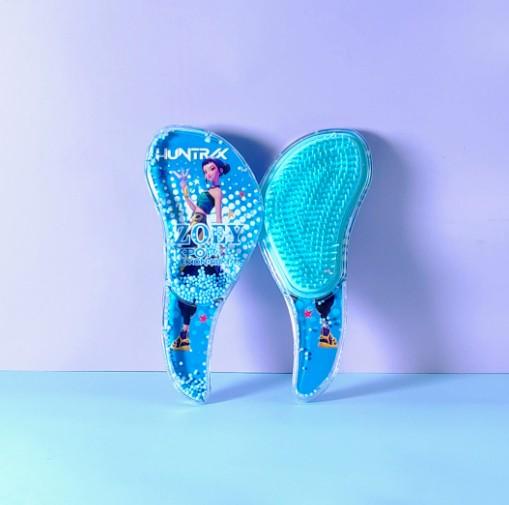 Kpop Demon Hunter Girl Group Cartoon S-shaped Comb Cute Teenage Girl Massage Air Cushion Comb