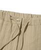 Cargo Bros For Woman Airy Linen Wide Elastic Pants (Beige)