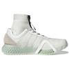 adidas Y-3 Runner 4D IOW Mid Core Белые кроссовки унисекс Off-White Black GZ9142