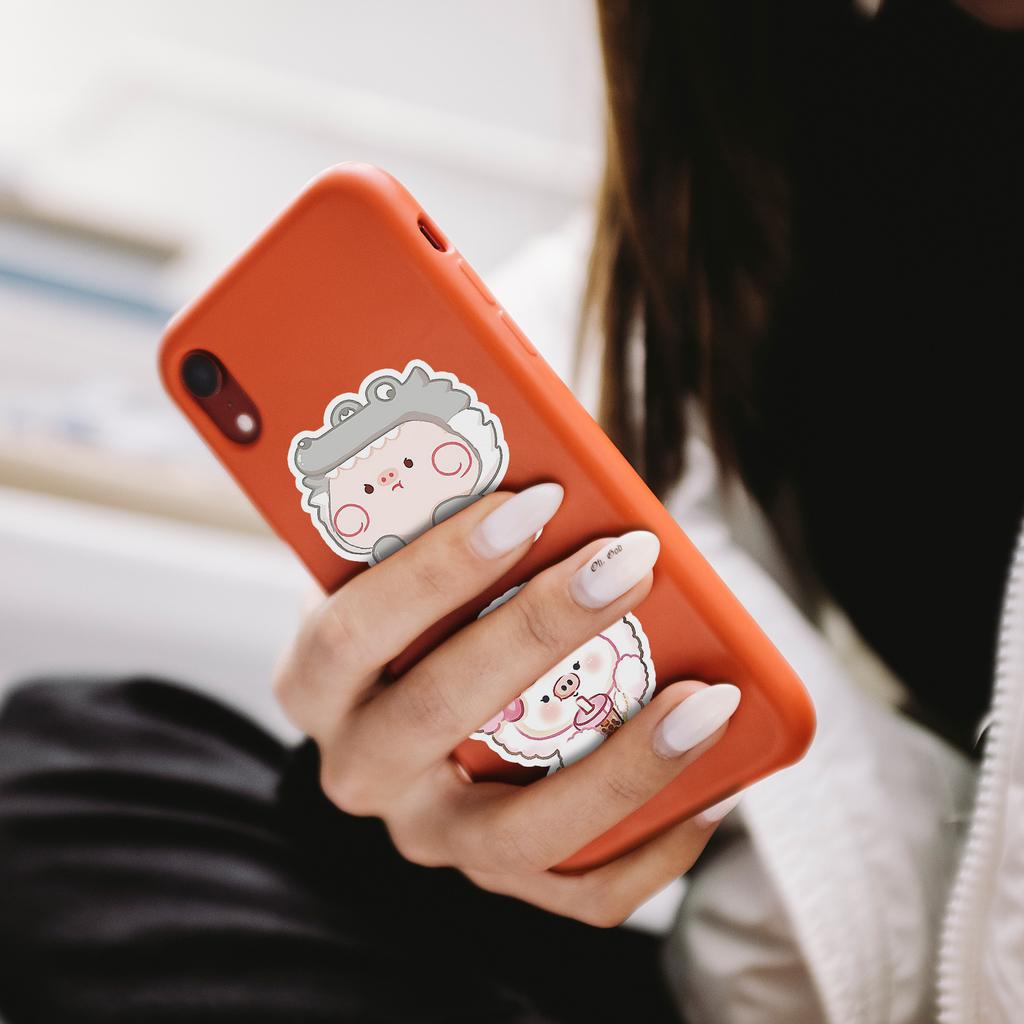 50 Cute Little Pig Stickers Mobile Suitcase Waterproof Decorative Stickers Children's Hand Account Stickers