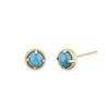 Серьги Dorocy 14K с бирюзой Лорет