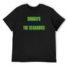 Воскресенья для The Seahawks, Футболка с логотипом Seattle Seahawks больших размеров, винтажные футболки для мужчин